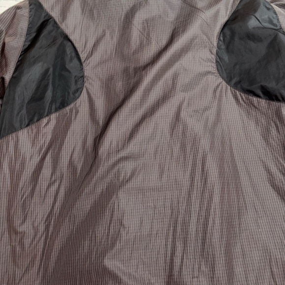 Jim Beam Charcoal Windbreaker Zip-Away Hood Full Zip Long Sleeve Lined Mens SzXL - Picture 10 of 15